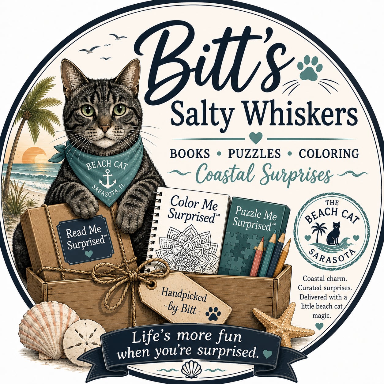 Bitt's Salty Whiskers - Color Me Surprised